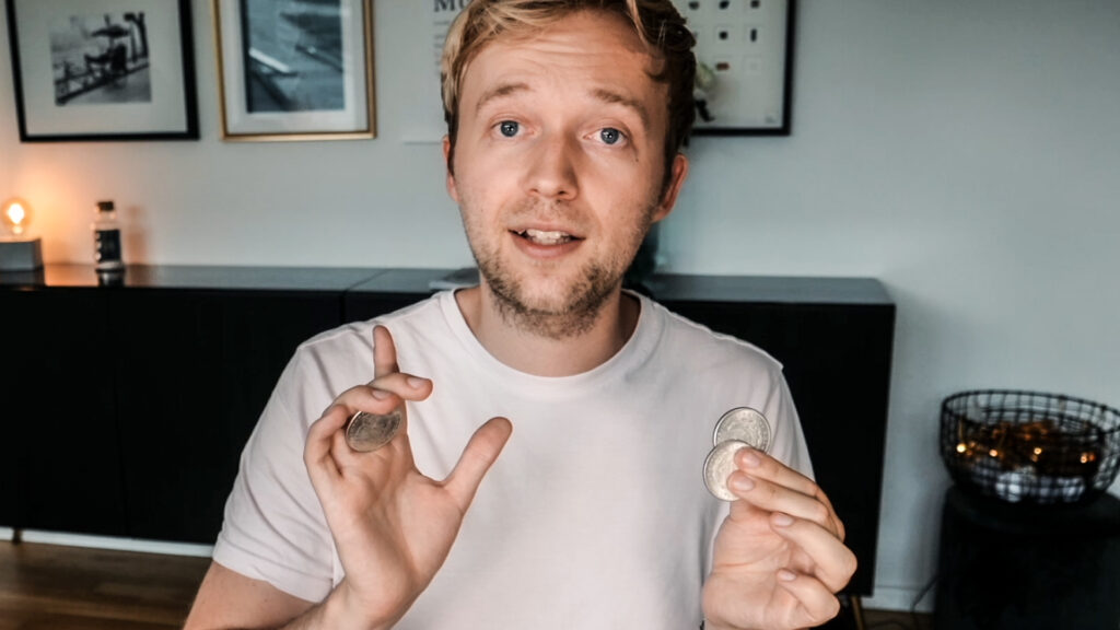 3 Münzen – Routine von Marc Weide